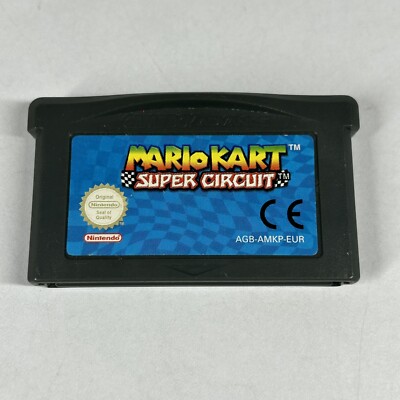 Nintendo Mario Kart Super Circuit Gameboy Advance Spiel Modell AGB-002 Japan