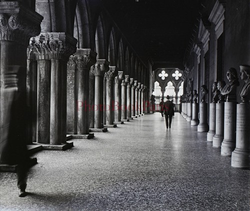 Italy Sienna Stalls Of La Cathedral c1900 Photo Plate Stereo Vintage