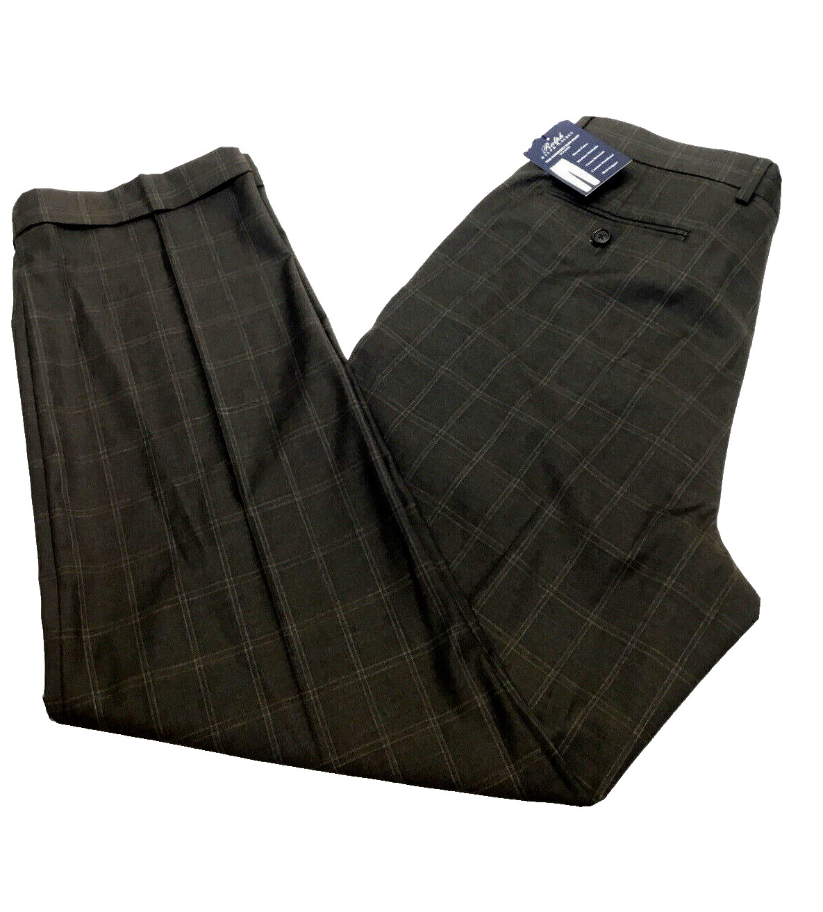 7950 Мужские брюки Ralph Lauren плиссированные брюки в клетку Comfort Flexоливковый36X29 10590₽