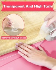 Baby Proofing, Clear Edge Protector Strip, Soft Corner Protectors for Kids, B...