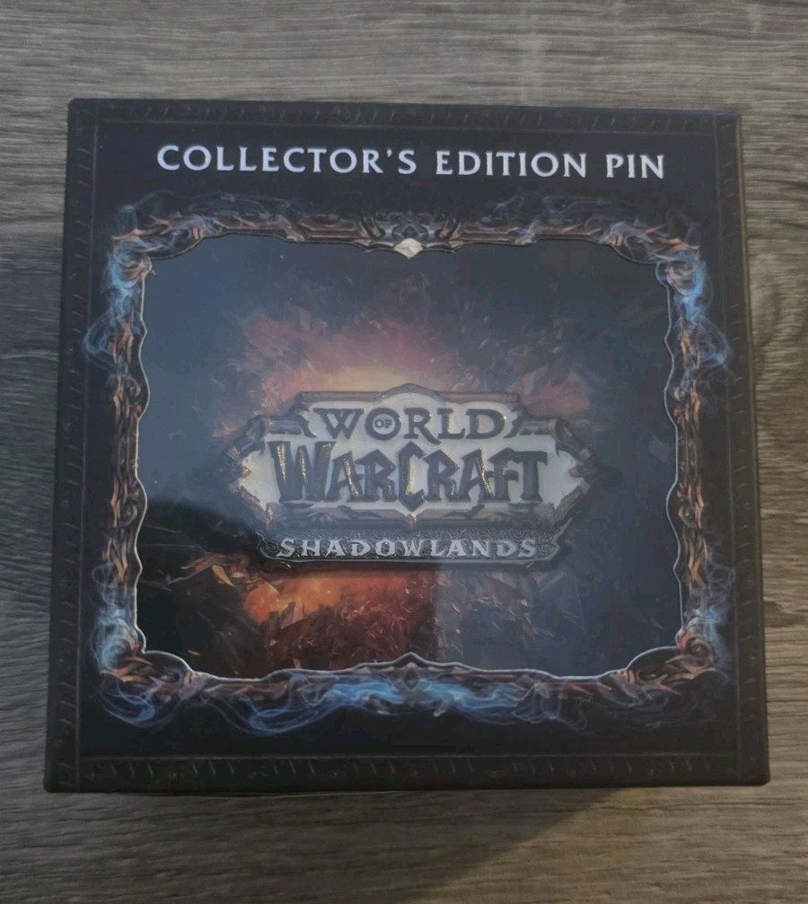 World of Warcraft Shadowlands Collector's Edition Pin Limited Edition 2500