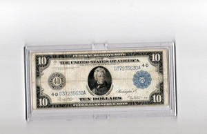 Ten-Dollar Federal Reserve - Note - Series -1913