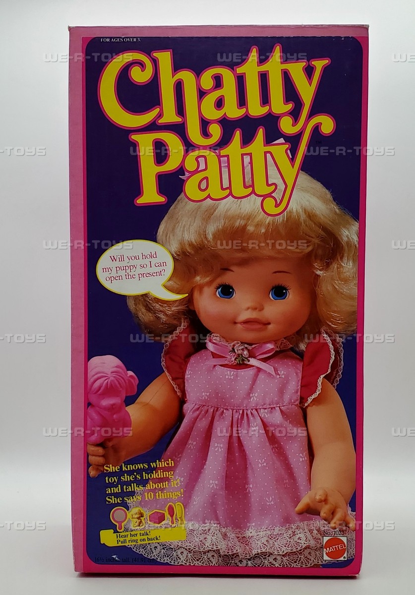 Chatty Patty Baby Doll 1983 Mattel Item No 7023 NEW | eBay