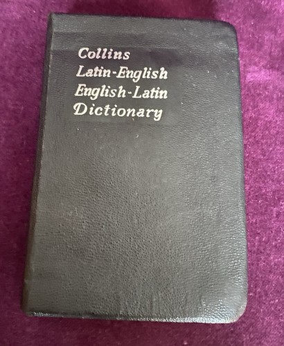 Collins Latin Gem Dictionary Latein - Englisch: Englisch Latin Collins 1970 - Bild 1 von 5