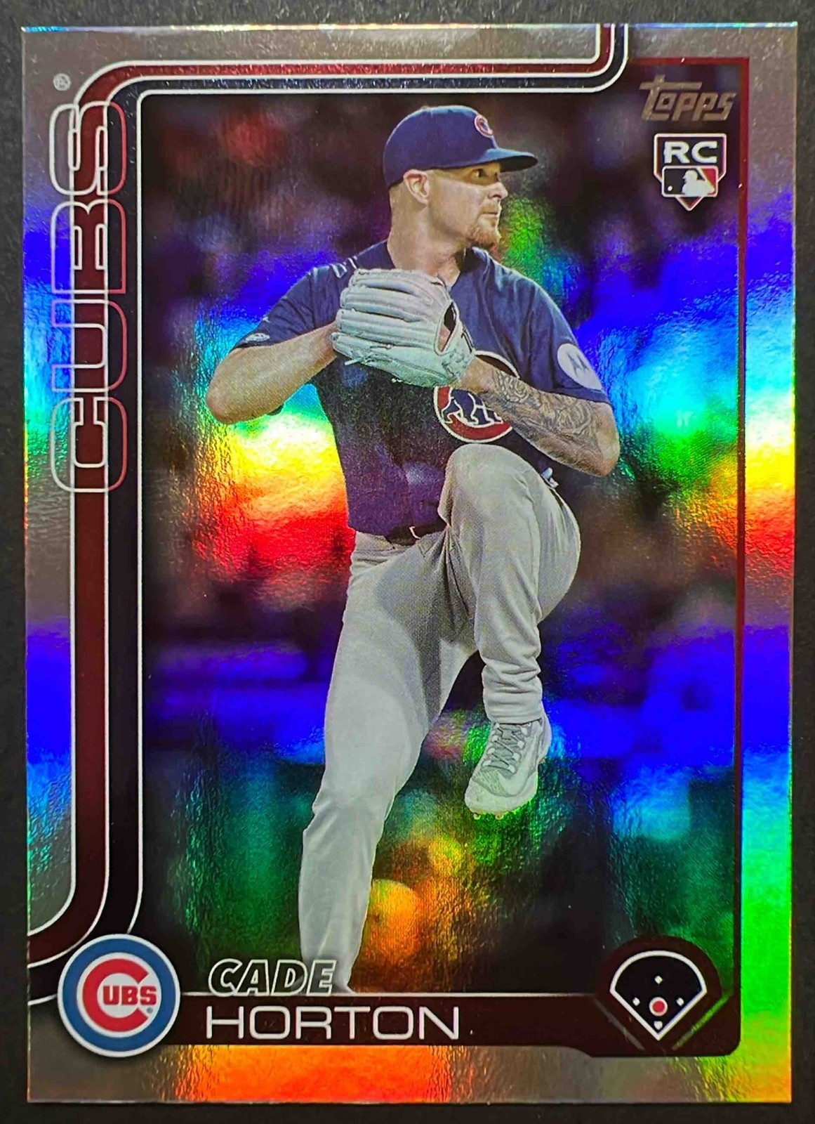 2025 Topps Update Cade Horton #US140 (Rainbow Foil) (RC) Cubs