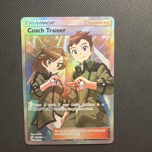 Coach Trainer 233/236 SM-Unified Minds Full Art Ultra Rare Holo English