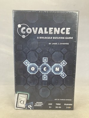New  Board game Covalence: A Molecule Building Game by Genius Games