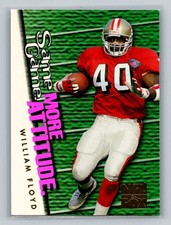 William Floyd 1995 SkyBox Impact #S7 Dealer Promo Singles San Francisco 49ers