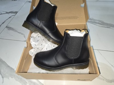 Dr. Martens 2976 Chelsea Boots Black Smooth Schwarz 42 - Herren Schuhe Stiefeletten