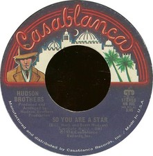 Hudson Brothers - So You Are A Star (7") (Near Mint (NM or M-)) - 3785189720