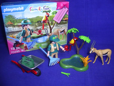 Playmobil Family Fun: Set 70295 Tierpflegerin im Zoo mit Gazelle in OVP (R)