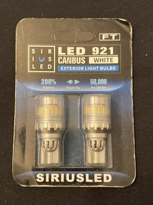 #ad #ad SIRIUS LED FT 921 922 579 LED Canbus Reverse Backup Trunk Light Bulb for ... $9.99