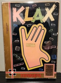 Klax Nintendo Entertainment System NES 1990 Tengen CIB Tested Working Complete