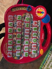 Vintage 2000s VTech Touch  Discover Alphabet Town Learning Toy Lights Up WORKS