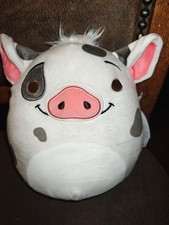 Disney Squishmallows Moana Pua Pig Plush Toy 8" Tall