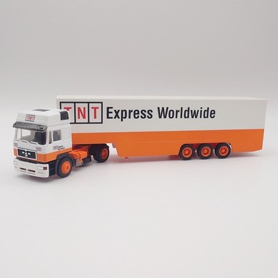 Herpa 220231 1:87 MAN F2000 Euro Koffer Sattelzug TNT Express *SoMo* *OVP*