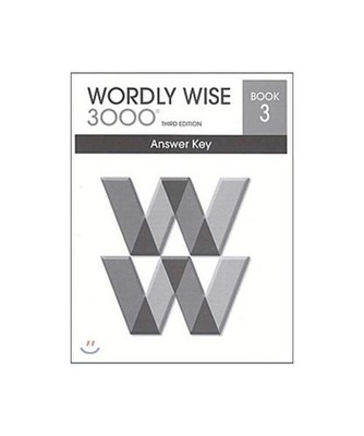 Wordly Wise 3000 Book 3 AK, 3rd Edition