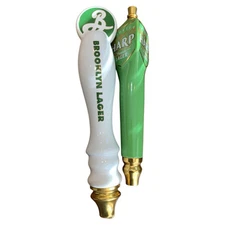 Bundle Brooklyn Brewery Brooklyn Lager and Harp Premium Lager Beer Tap Handle