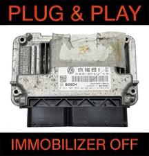 Volkswagen Jetta Rabbit 2009 motor 2,5 L computador ECM ECU 07K906055M programado