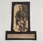 VINTAGE Photography Photo B&W Junk Art 1910s WW1 British Highlanders Military