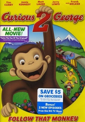 Curious George 2: Follow That Monkey [New DVD] Ac-3/Dolby Digital, Dolby, Dubb
