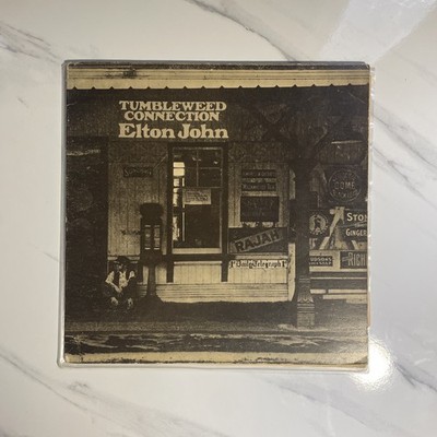 Elton John - Tumbleweed Connection Vinyl LP 1970 DJM Records DJLPS 410 with Book