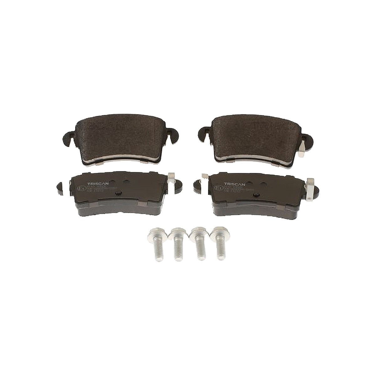 Triscan Bremsbelagsatz, Scheibenbremse 8110 10528 Für Opel Nissan Renault - Bild 2