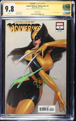Laura Kinney: Wolverine #4 Jeehyung Lee Trade Variant CGC 9.8 - 2x Signed Dafne