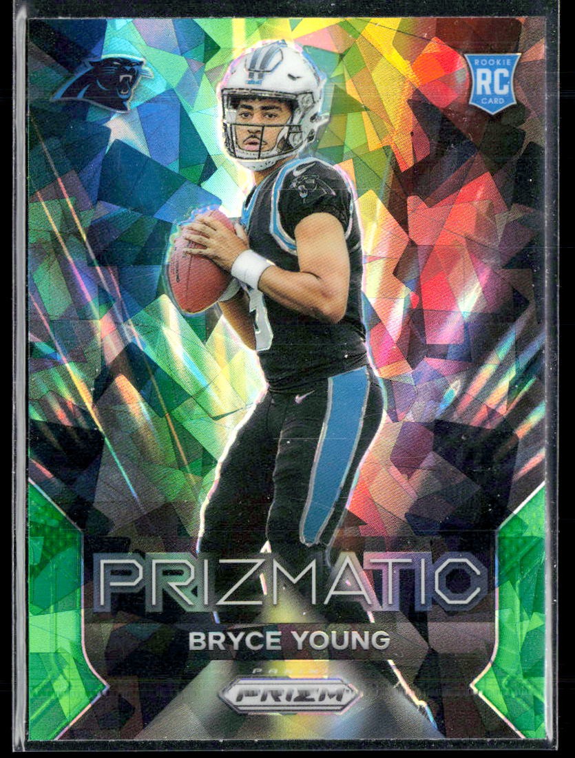 2023 Panini Prizm #4 Bryce Young Prizmatic Prizms Green Ice