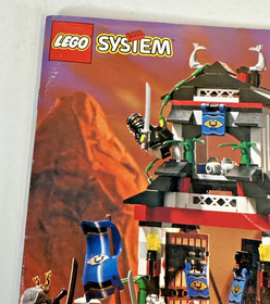 LEGO System Ninja 6083 Samurai Stronghold Instructions Booklet
