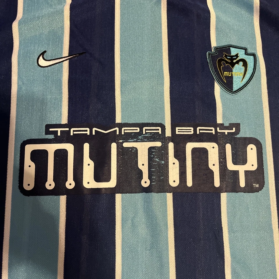 Camiseta Tampa Bay Mutiny Rara 1997 Casa De Colección Fútbol MLS Talla XL Nike Original Foto 2 de 4