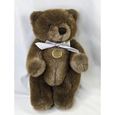 Dakin Baron Bear Plush Brown 13 Inch 1986 Stuffed Animal Toy