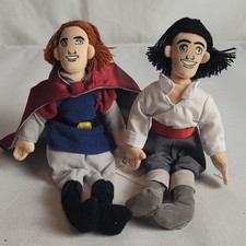 Disney Store Prince Eric And Phillip Mini Bean Bag Plush