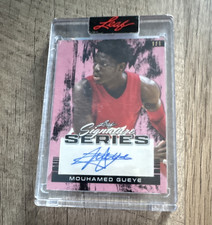 Leaf 2023 Signature Series Mouhamed Gueye #BA-MG2 1/1 Autographed Card