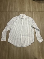 Brooks Brothers Traditional Long Sleeve Button Up Shirt Men s Size 16