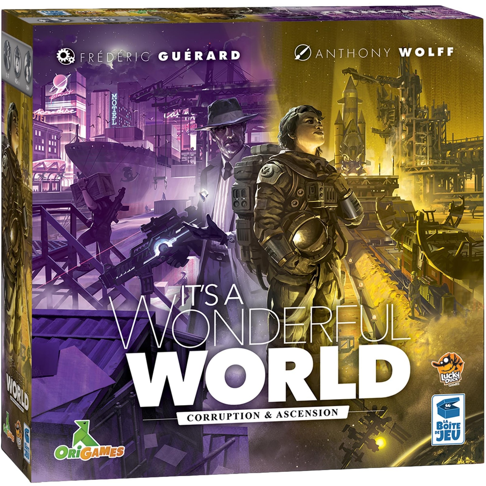 It's A Wonderful World Corruption & Ascension Board Game Expansion - Lucky Duck