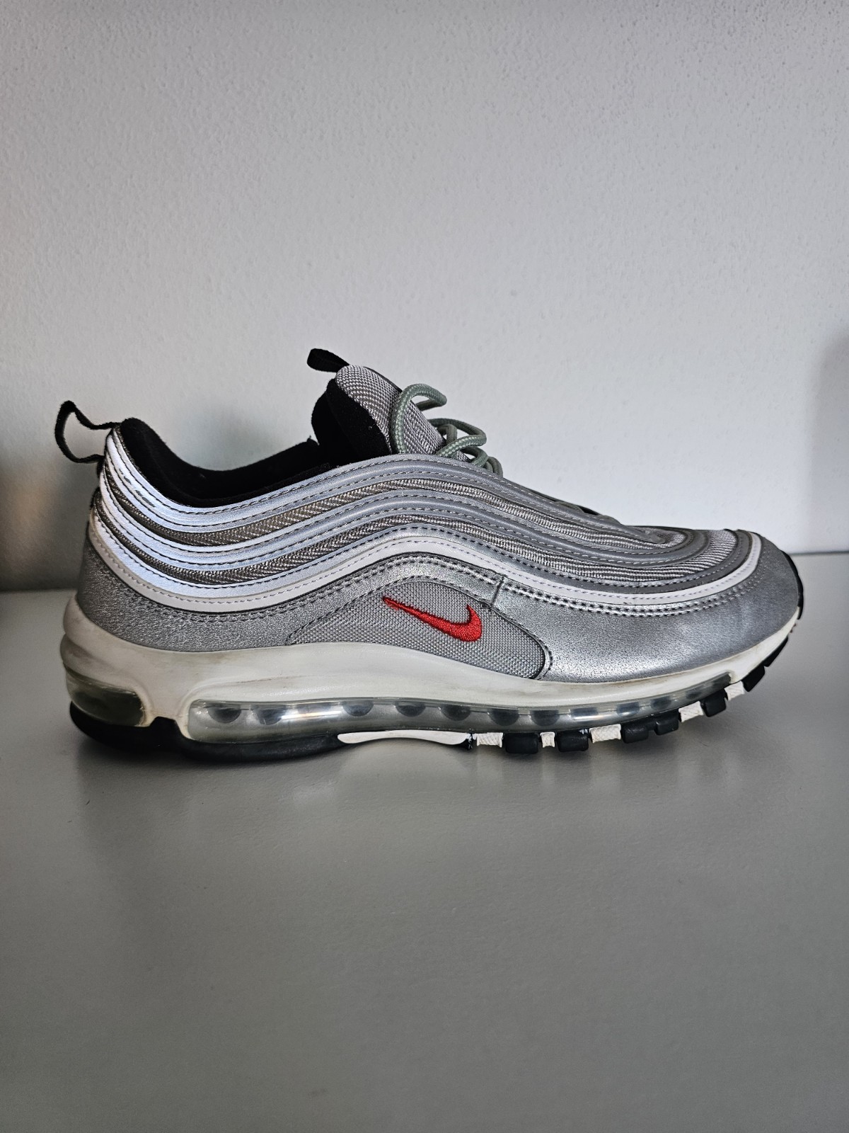 FILA ? Nike Air Max 97 OG "Silver Bullet" Taglia 43 EU 9.5 US ORIGINALI ?
