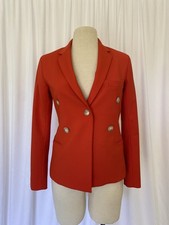 Argent Orange  Modern Blazer Size 4 Women's