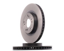 2x BREMBO Disque de frein Avant pour HONDA CIVIC VII Hatchback (EU, EP, EV)