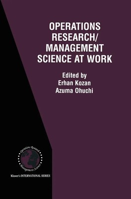 Erhan Kozan (u. a.) | Operations Research/Management Science at Work | Buch | x