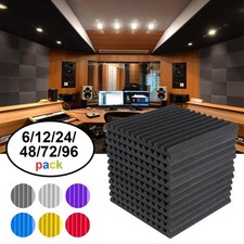 Acoustic Foam Panel Soundproof Foam Noise Cancelling for Home Office Studio Wall