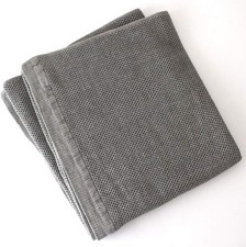 Kontex Imabari Towel Vintage Waffle Excellent absorbency Soft Fluffy Ice Gray