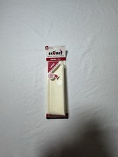 NEW SCUNCI Size Large White Swim Cap 18764-A All Hair Types Swimmers Summer