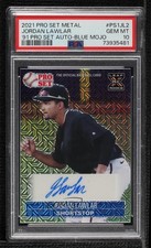 2021 Leaf Pro Set Metal 1991 Base Blue Mojo 6/20 Jordan Lawlar PSA 10 Auto 9cx