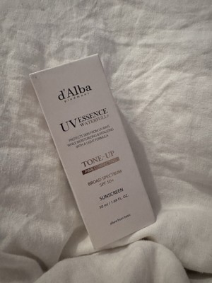 d Alba DALBA Waterfull UV Essence Tone-Up Sun Cream 50 ml pink korean anti aging