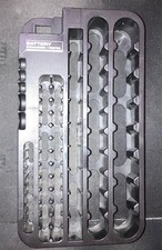 BATTERY Organizer Rack Black