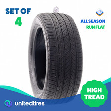 Set Of 4 Used 27545r20 Bridgestone Alenza Sport As Rft 110h - 8.5-932 Set Of 4 Used 27545r20 Bridgestone Alenza Sport As Rft 110h - 8.5-932