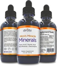 Mimi's Miracle Minerals – Fulvic & Humic Acid Supplement with 72+ Ionic Trace Mi
