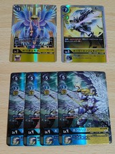 Digimon Card Angemon Parallel Promo 4 Card Set BT8-024 Lucemon SEC