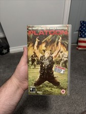 1986 Platoon VHS PAL Video Tape